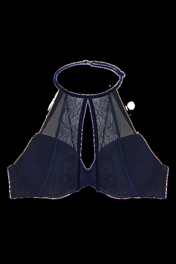 Intimo KAIA HIGH NECK CONTOUR BRA Night Sky