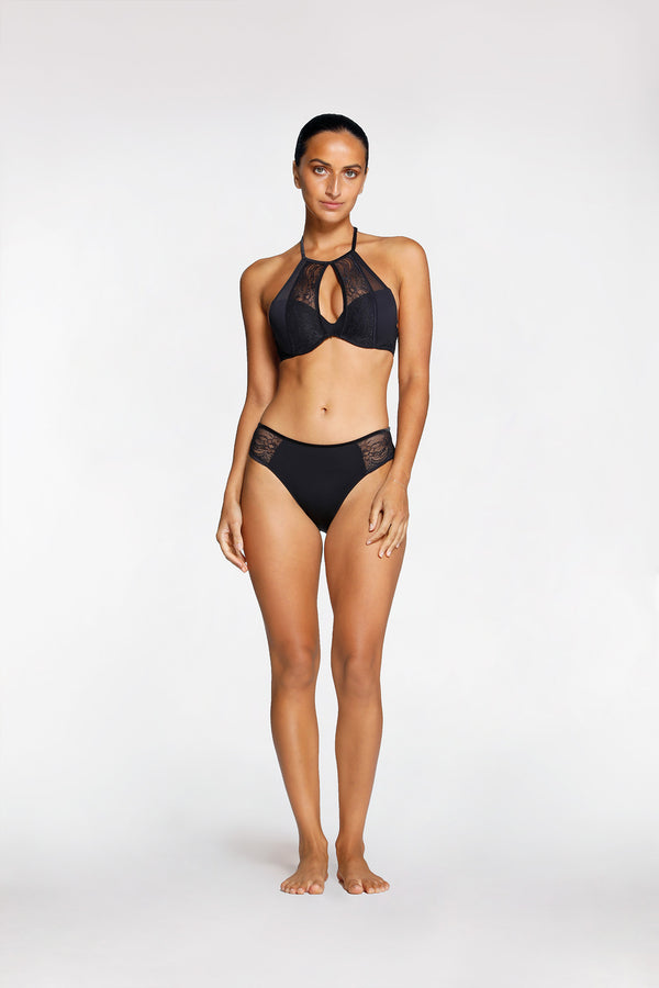 intimo KAIA HIGH NECK CONTOUR BRA Night Sky