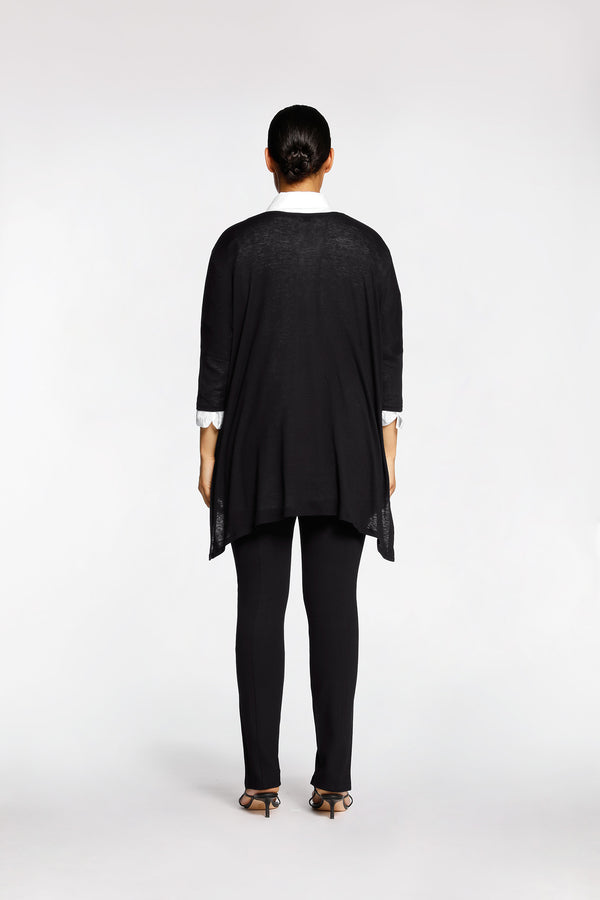 Intimo LINEN ESSENTIAL TUNIC Black
