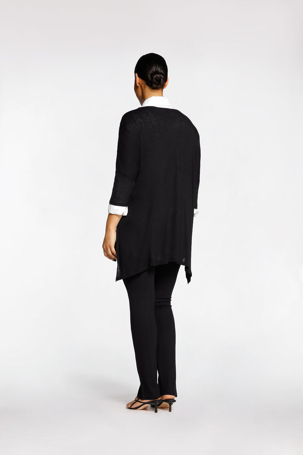 Intimo LINEN ESSENTIAL TUNIC Black
