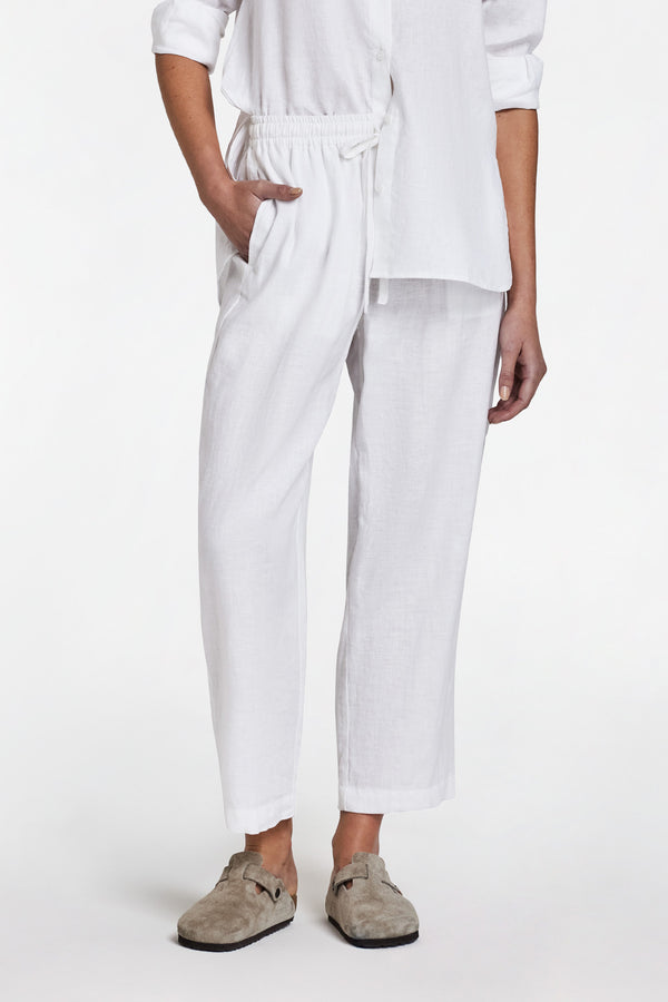 Intimo LINEN PANT White