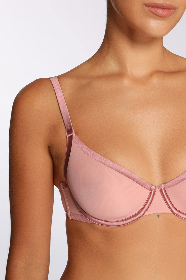 Intimo LITE PLUNGE SOFT CUP BRA Ash Blush