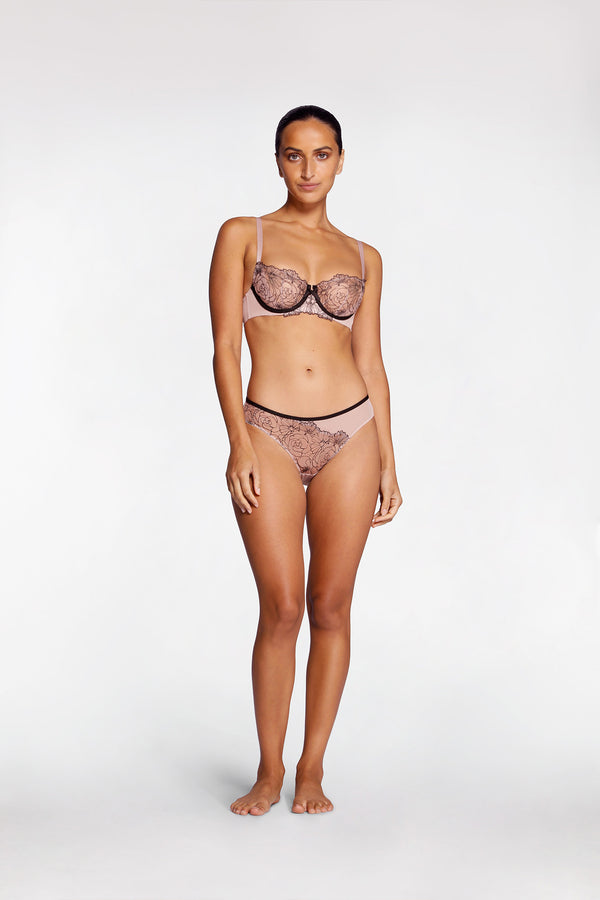 intimo MADELEINE BALCONETTE BRA Rose Quartz
