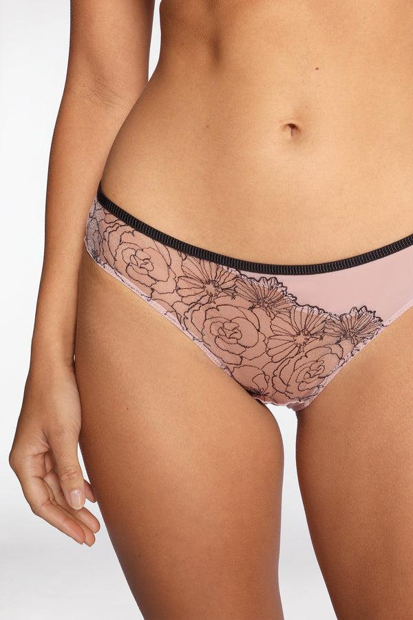 Intimo MADELEINE BIKINI BRIEF Rose Quartz