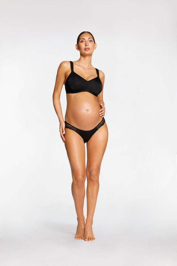 intimo MATERNITY BIKINI BRIEF Black