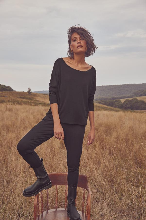 Intimo MERINO WOOL JUMPER Black