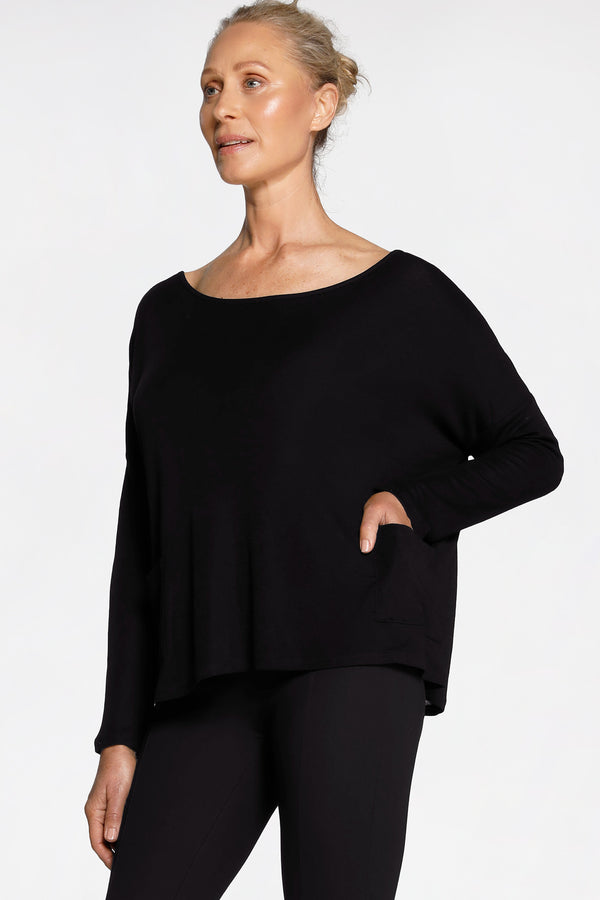 Intimo MERINO WOOL JUMPER Black