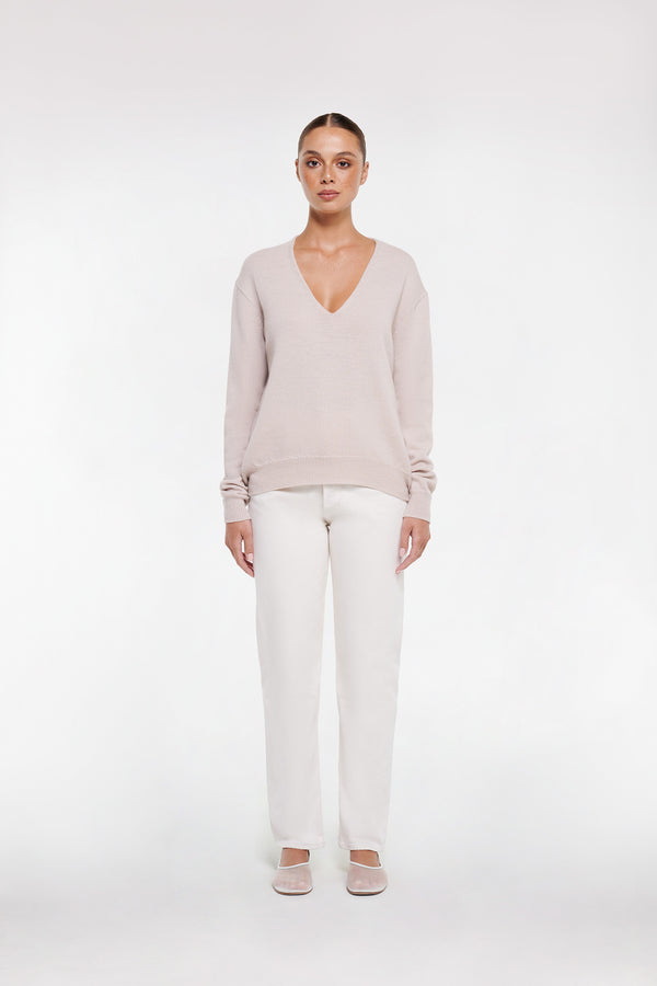 intimo MERINO WOOL JUMPER Stone