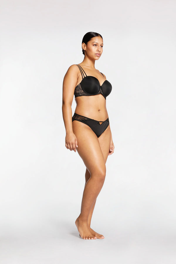 Intimo MONIKA STRAPLESS BRA Black