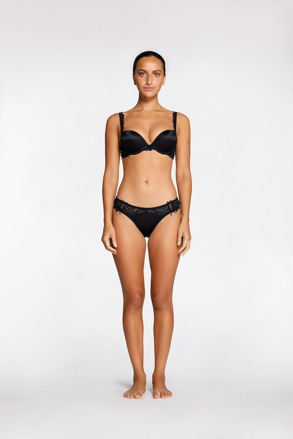 intimo OPULENCE BIKINI BRIEF Black