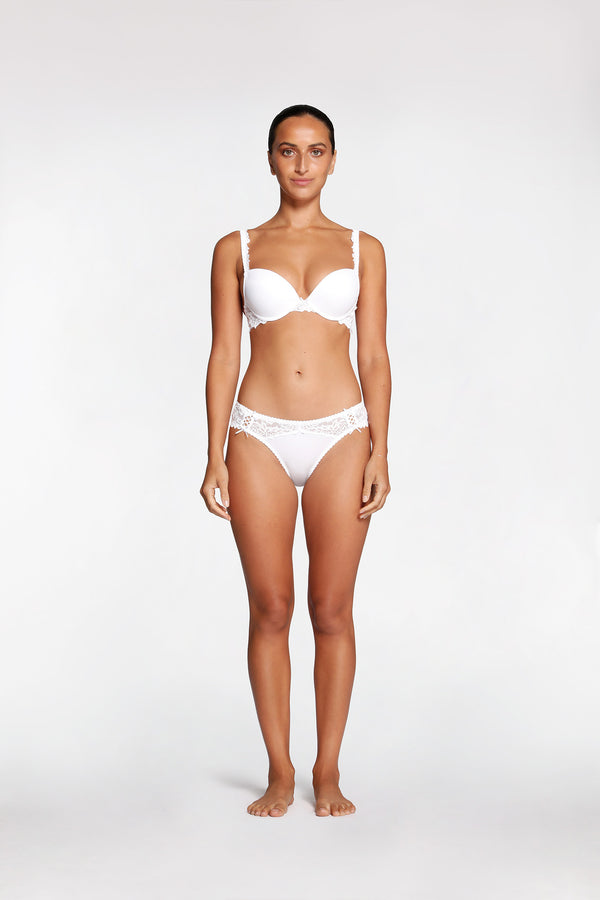 intimo OPULENCE BIKINI BRIEF White