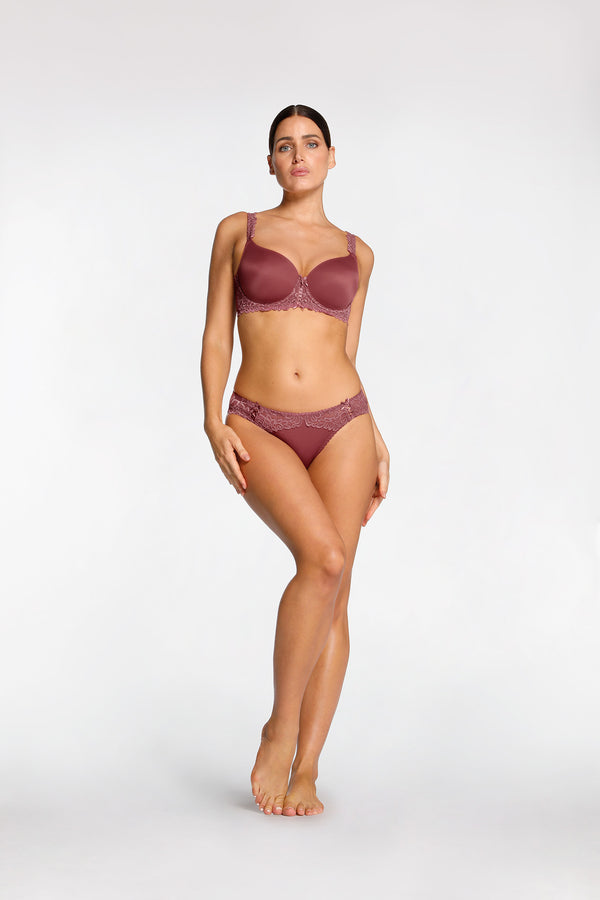intimo OPULENCE CONTOUR BRA Mulberry