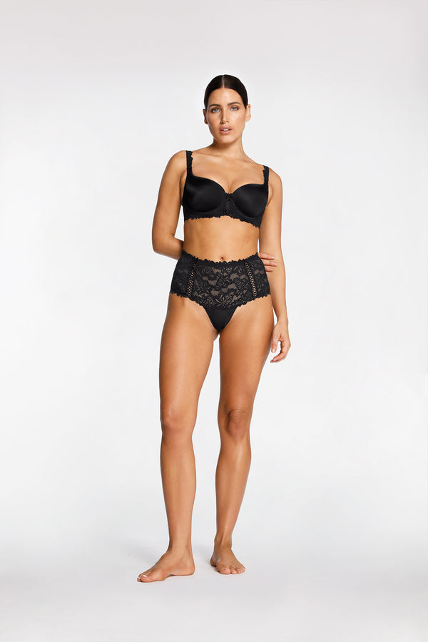 intimo OPULENCE CULOTTE STRING Black