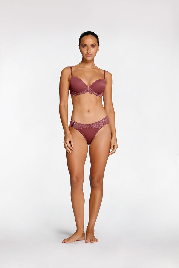 intimo OPULENCE DREAM PUSH UP BRA Mulberry