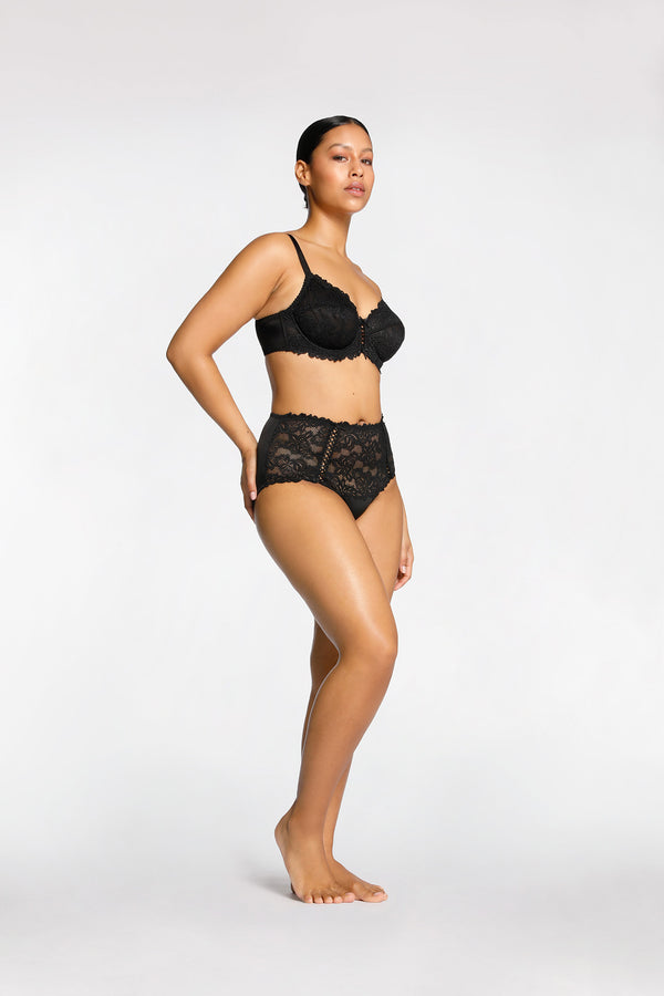 intimo OPULENCE FULL BRIEF Black