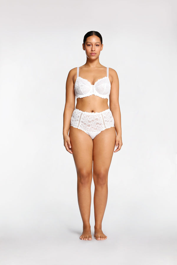 intimo OPULENCE FULL BRIEF White