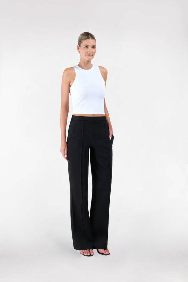 intimo PINTUCK PANT Black