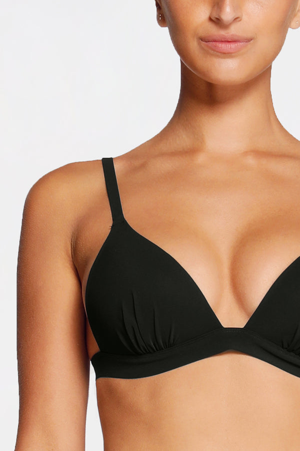 Intimo RESORT TRIANGLE CONTOUR BRA Black