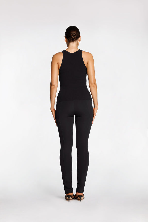 Intimo RIB KNIT SINGLET Black