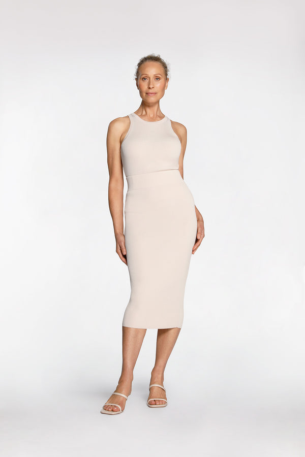 Intimo RIB KNIT SINGLET Moonbeam