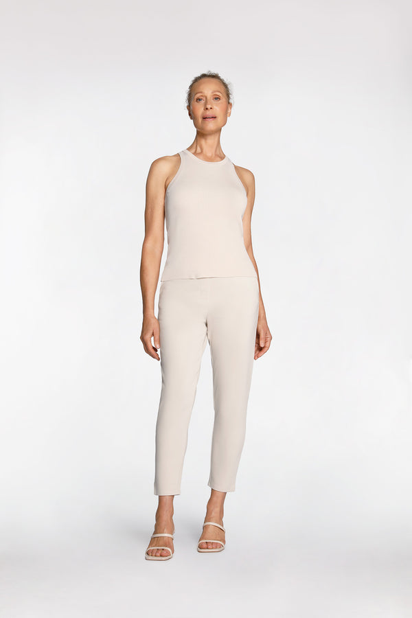 intimo RIB KNIT SINGLET Moonbeam