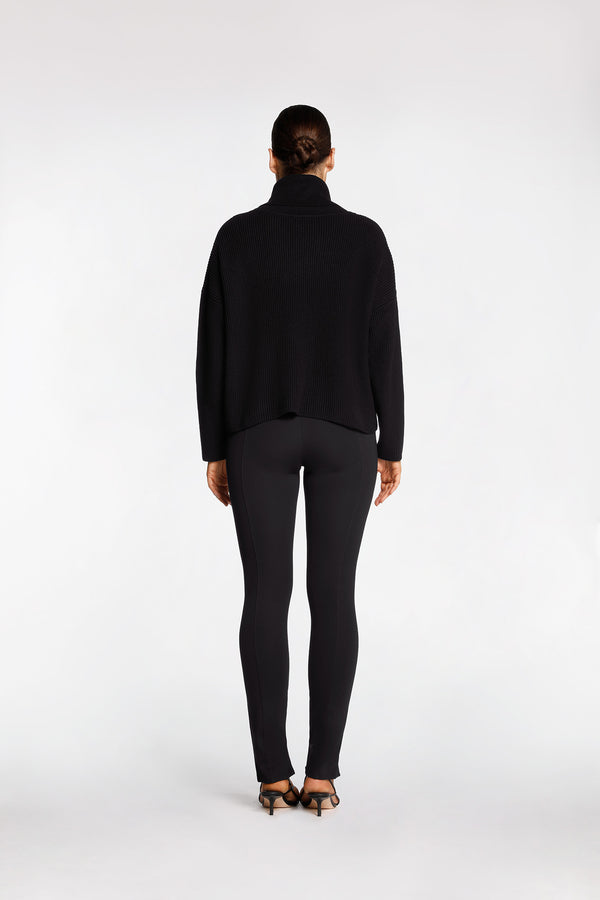 Intimo ROLL NECK JUMPER Black