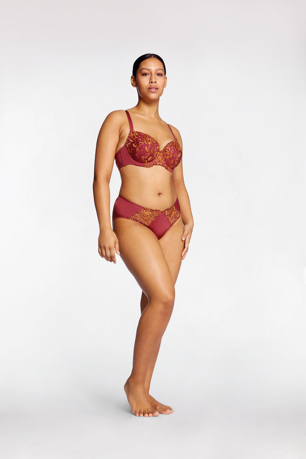 Intimo SAMIRA BRIEF Earth Red
