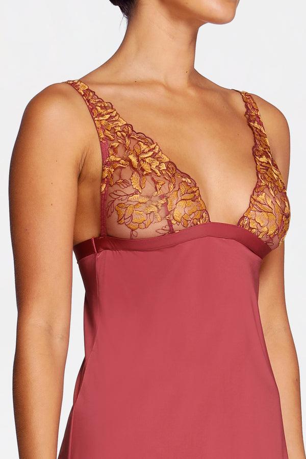 Intimo SAMIRA CHEMISE Earth Red