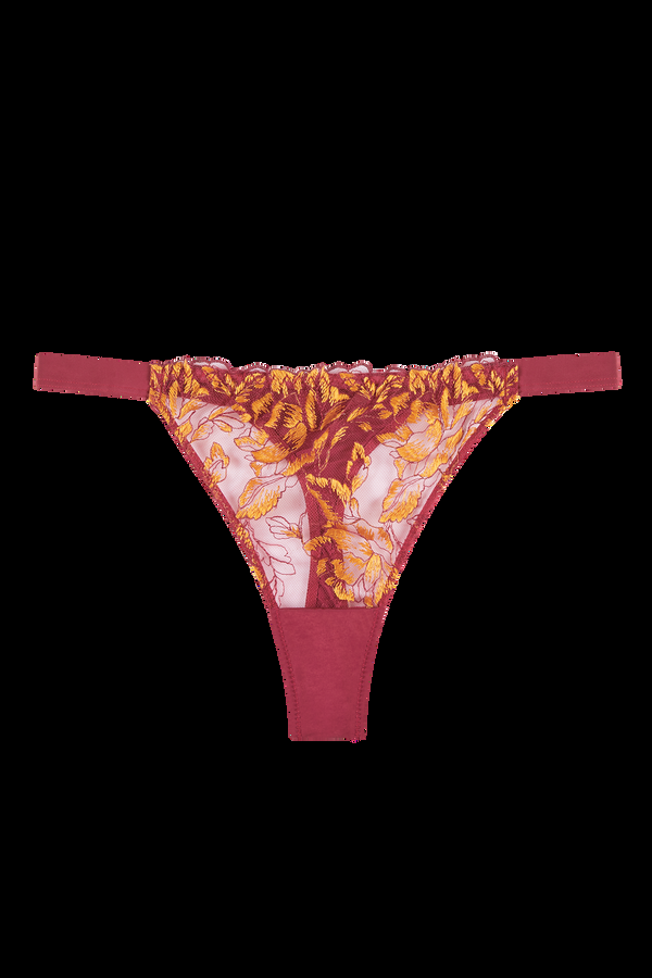 Intimo SAMIRA HIPSTER STRING Earth Red
