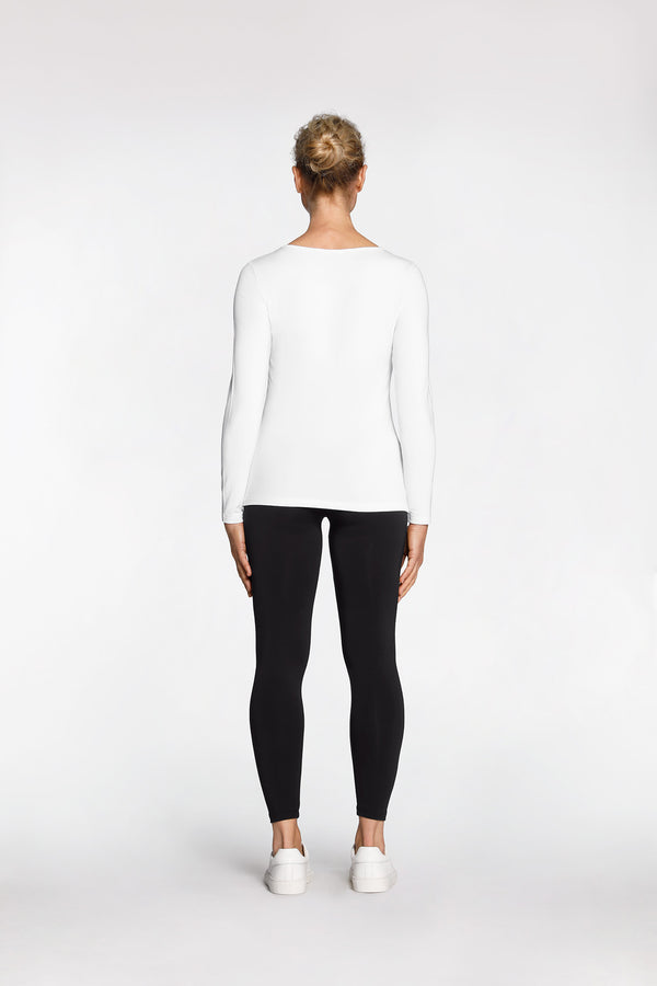 Intimo SCOOP NECK TOP White