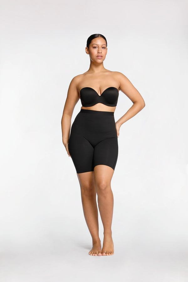 intimo SEAMLESS HIGH SHORT Black