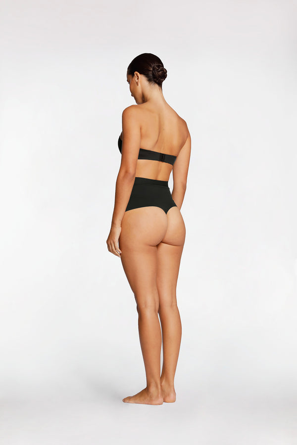 Intimo SEAMLESS HIGH STRING Black