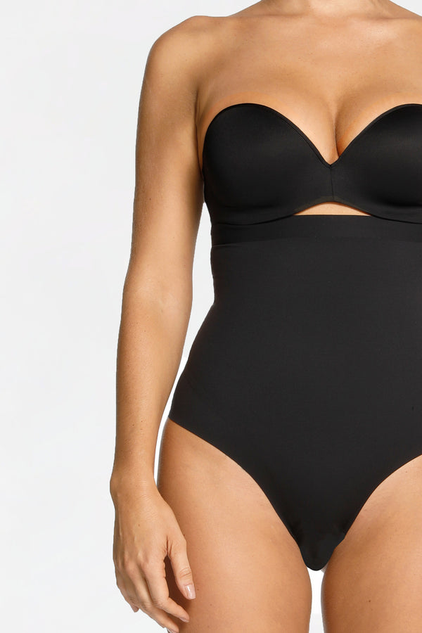 Intimo SEAMLESS MIDRIFF BRIEF Black