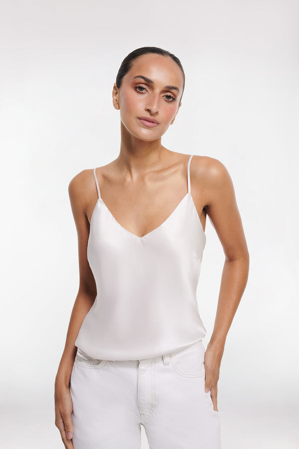 Intimo SILK CAMISOLE Pearl