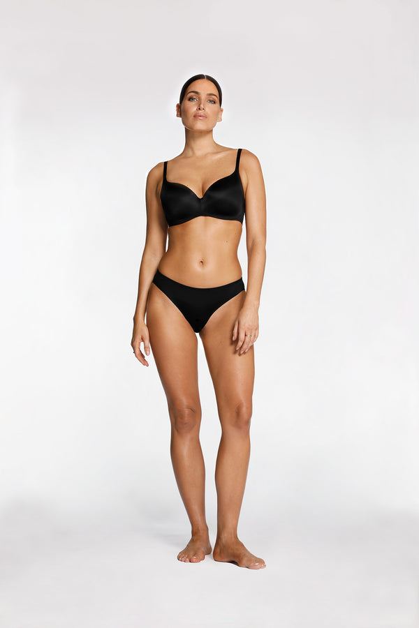 intimo SMOOTH BIKINI BRIEF Black