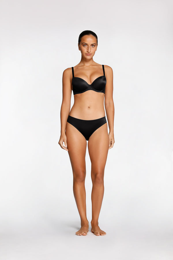 intimo SMOOTH DREAM PUSH UP BRA Black