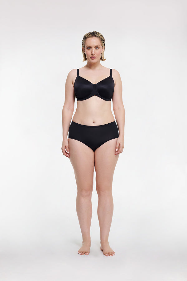 intimo SMOOTH FULL SOFT CUP BRA Black