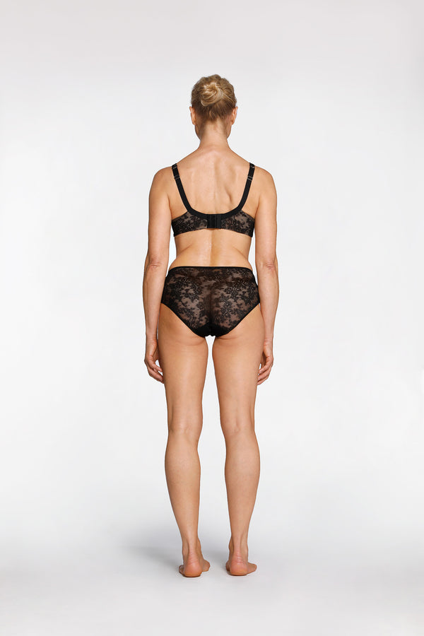 Intimo SMOOTH LACE MIRACLE BRA Black