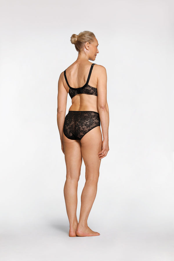 Intimo SMOOTH LACE MIRACLE BRA Black