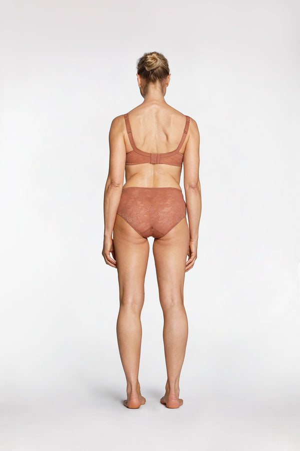 Intimo SMOOTH LACE MIRACLE BRA Russet