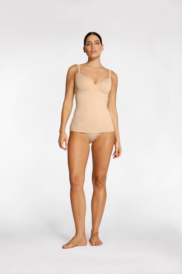 intimo SMOOTH MIRACLE CAMI BRA Honey