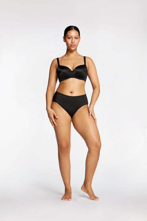 intimo SMOOTH MIRACLE T SHIRT BRA Black