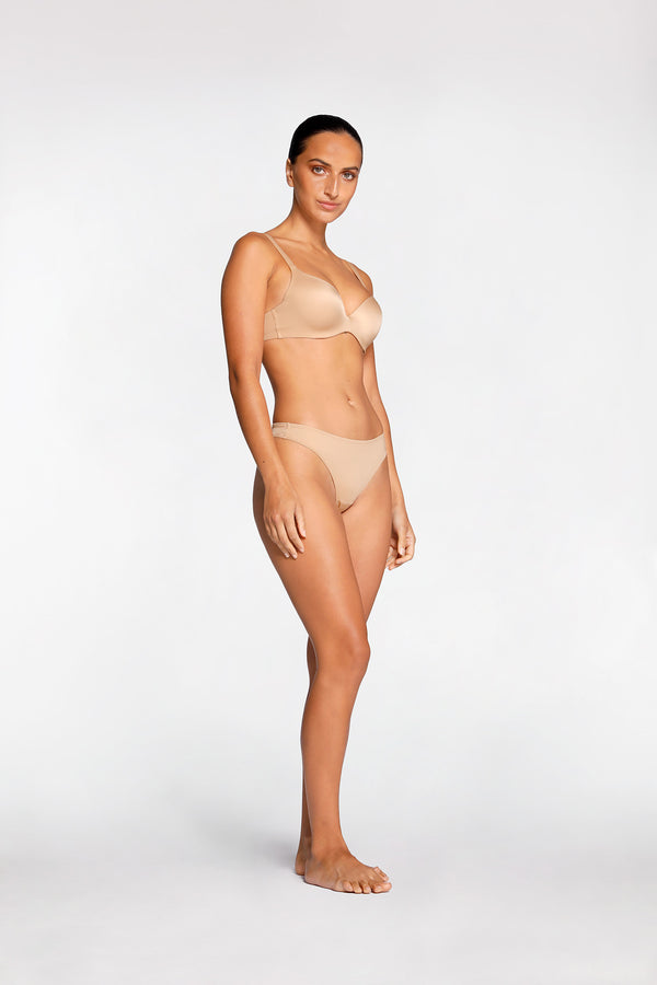 Intimo SMOOTH PLUNGE T SHIRT BRA Honey