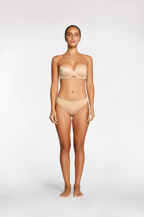 intimo SMOOTH STRAPLESS BRA Honey
