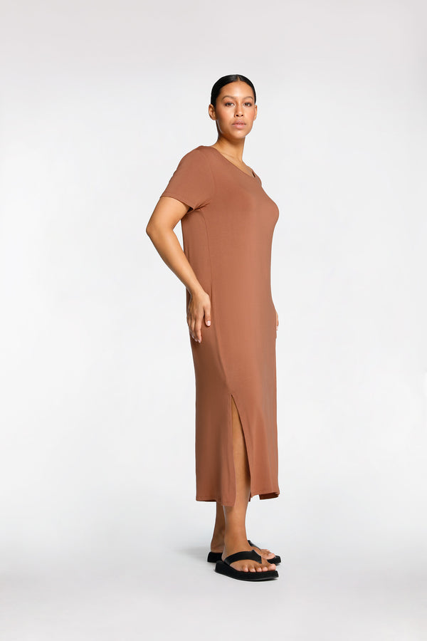 Intimo TEE DRESS Russet