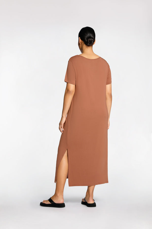 Intimo TEE DRESS Russet