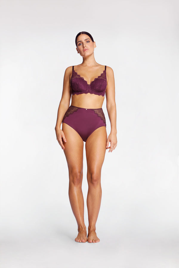 intimo UMBRELLA FULL BRIEF Dark Purple