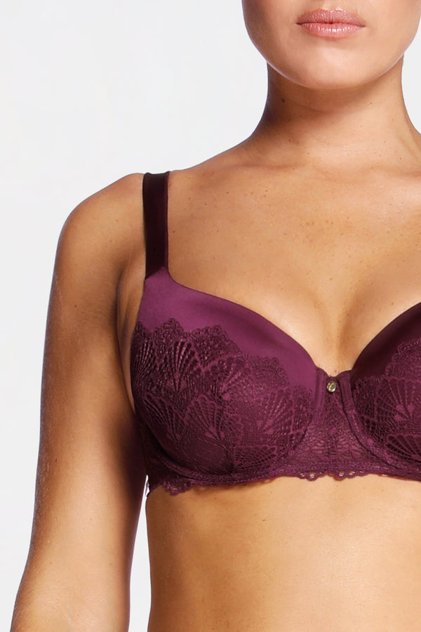 Intimo UMBRELLA MIRACLE CONTOUR BRA Dark Purple