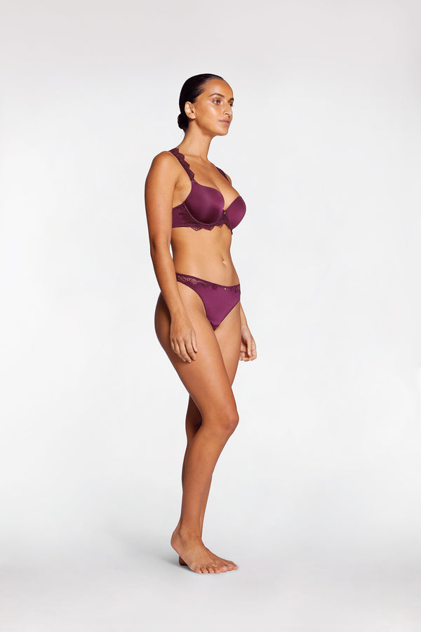 Intimo UMBRELLA PUSH UP BRA Dark Purple