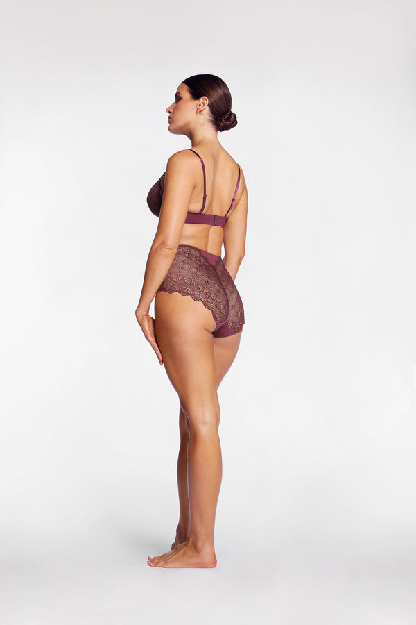 Intimo UMBRELLA SEMI CONTOUR BRA Dark Purple